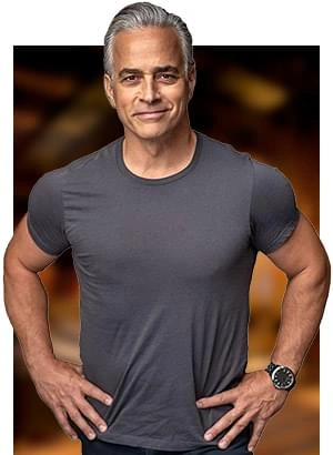 Confident, active man in his fifties who supports his vitality with a daily routine